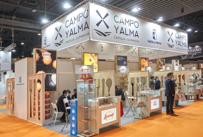 Estand de C-LM en la Feria Alimenta Barcelona