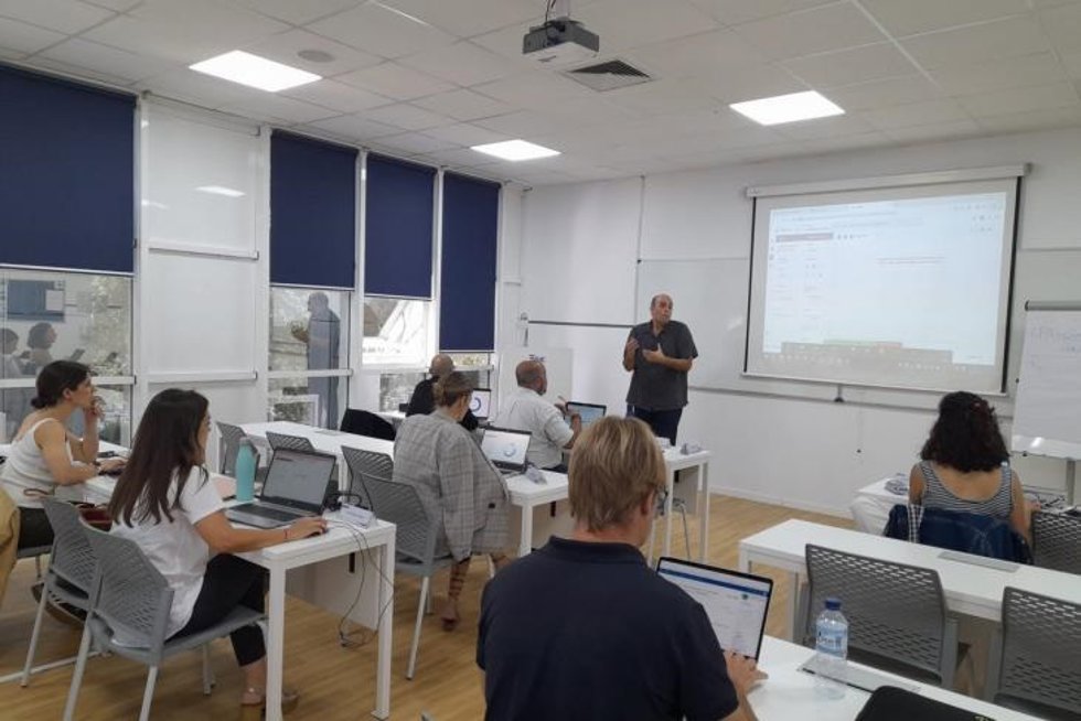 Imagen de archivo de un curso de formación de ESIC