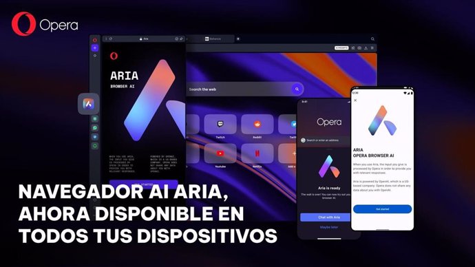 Aria de Opera ya disponible para dispositivos iOS.