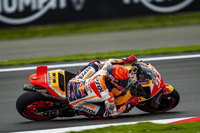El piloto español de MotoGP Marc Márquez (Repsol Honda).