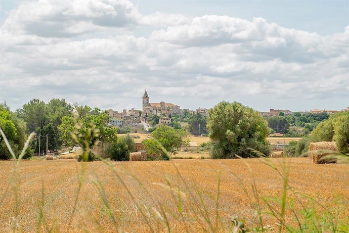 Archivo - Vista general del municipio de Sencelles.