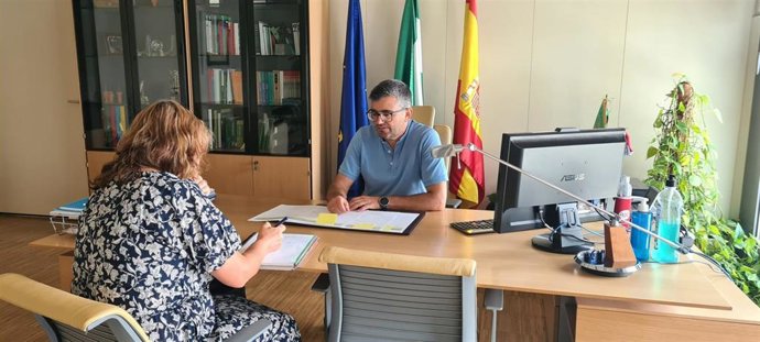 El delegado de Empleo de la Junta en Granada, Javier Martín