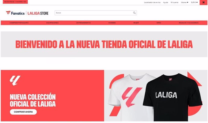 Nace LaLiga Store, primer e-commerce oficial de Primera y Segunda División.