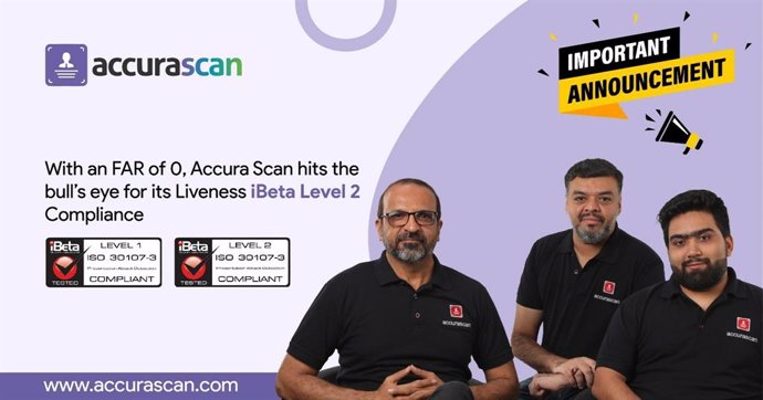 With an FAR of 0, Accura Scan hits the bulls eye for its Face Liveness iBeta Level 2 Certification