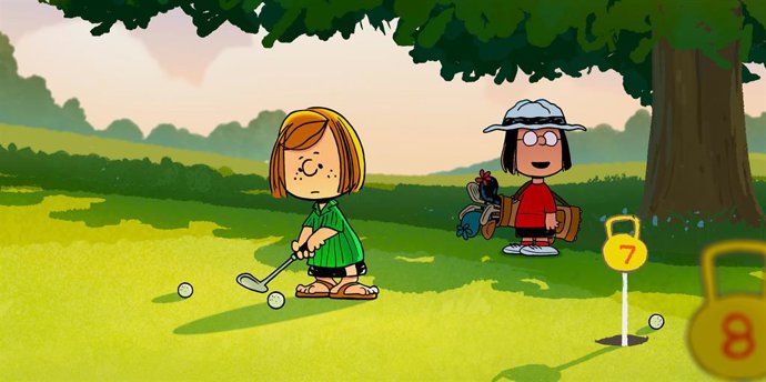 BOGOTÁ, 16 de agosto de 2023.- Snoopy presenta: La extraordinaria Marcie. (Colprensa-Apple TV).