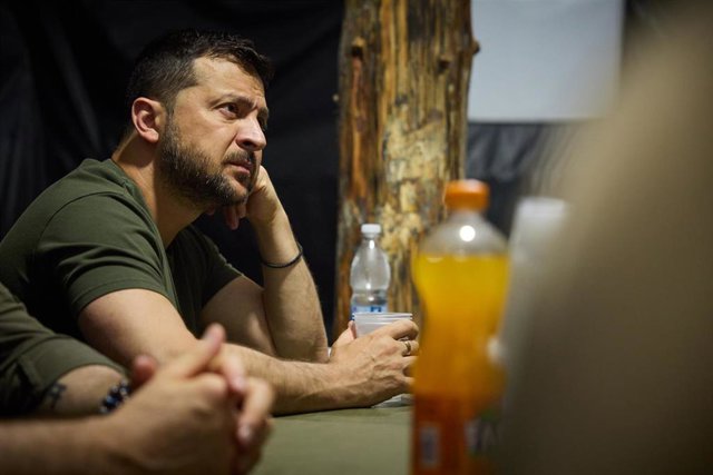 El presidente de Ucrania, Volodimir Zelenski