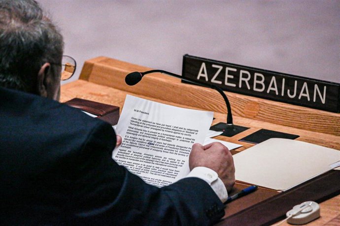 El representante de Azerbaiyán en el Consejo de Seguridad de la ONU