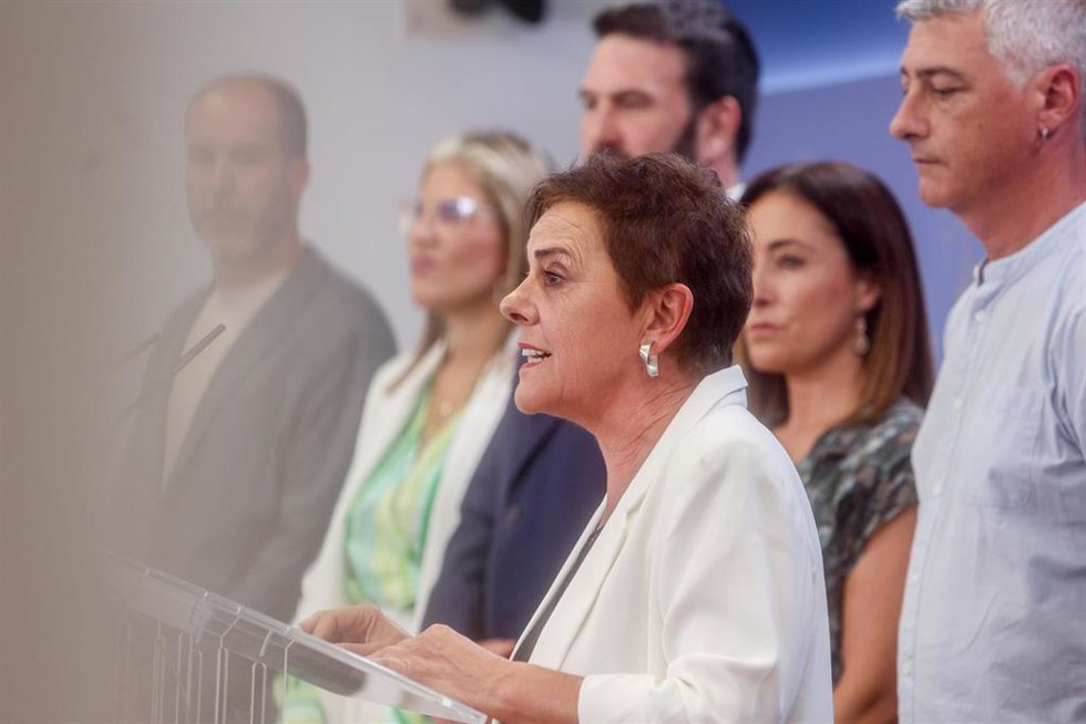 La diputada de EH Bildu Mertxe Aizpurua