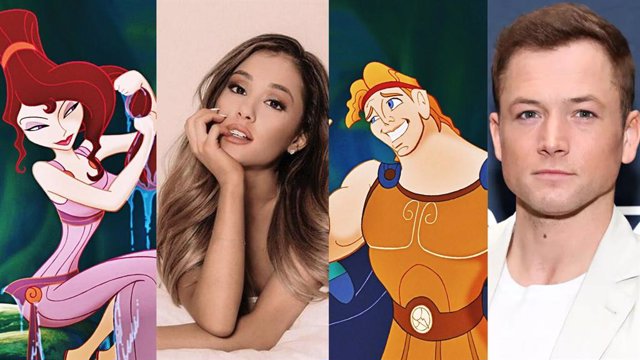 El remake de Hercules elige a Taron Egerton y Ariana Grande como protagonistas