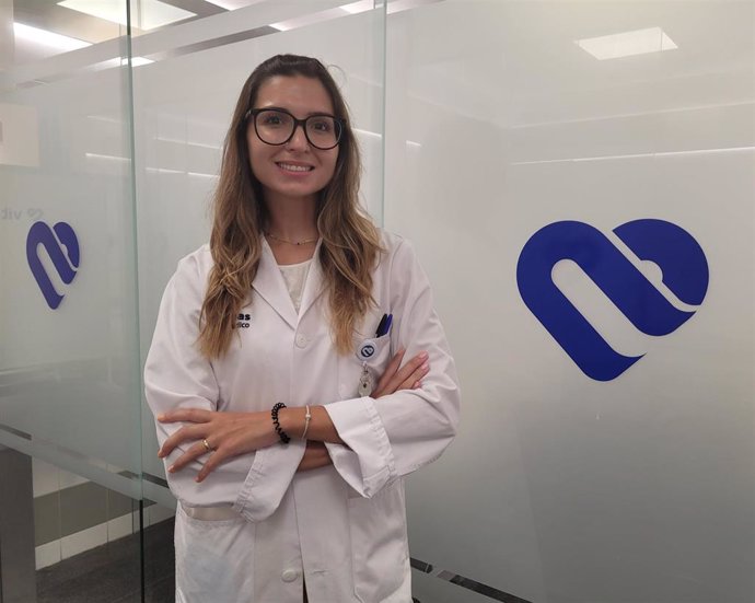 La doctora Tatiana Cortés, médico internista especialista en enfermedades infecciosas del Hospital Vithas Aguas Vivas y del Centro Médico Vithas Alzira