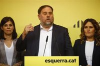 Junqueras (ERC): "Continuem arrossegant el PSOE en el camí de la resolució del conflicte"