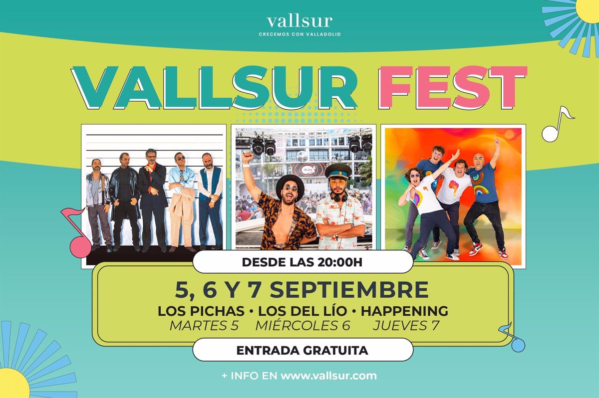 Vallsur se une a la celebración de las fiestas de Valladolid con tres