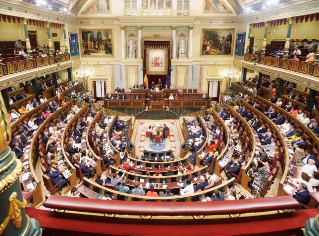 Sesión Constitutiva de la XV Legislatura en el Congreso de los Diputados