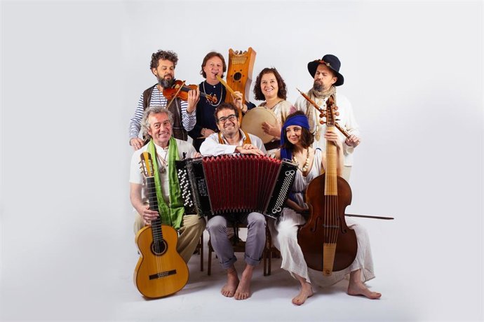 Archivo - El grupo aragonés Biella Nuei.