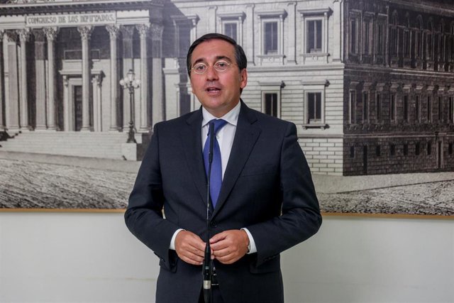 El ministro de Asuntos Exteriores, Unión Europea y Cooperación en funciones, José Manuel Albares