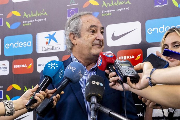 Antonio de Torres, presidente de la Federación Andaluza de Baloncesto (FAB).