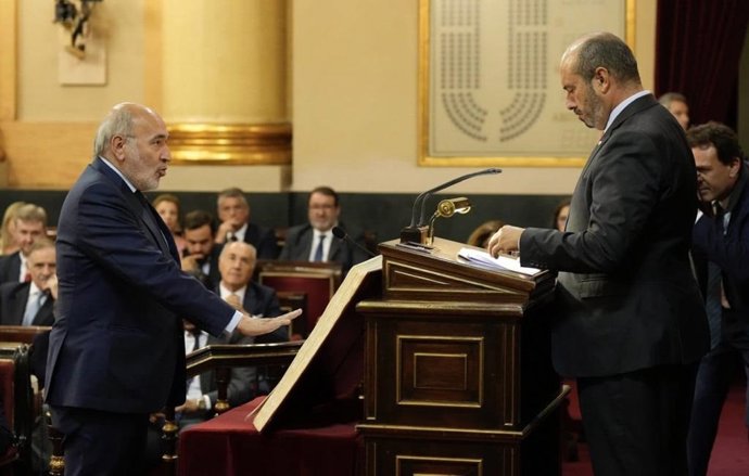 El alcalde de Calatayud, José Manuel Aranda (PP), toma posesión como senador.