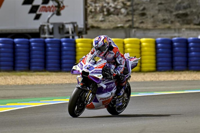 Archivo - El español Jorge Martín (Ducati) disputando una carrera con el Pramac.