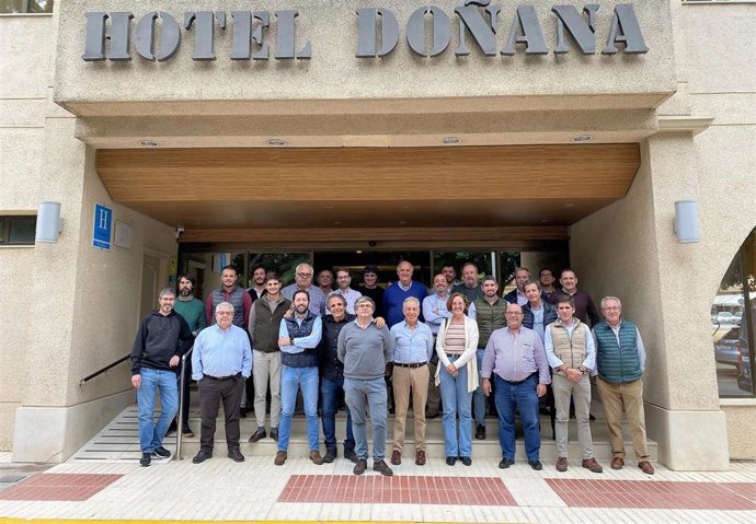 Representantes de la Asociación Española del Girasol (AEG).