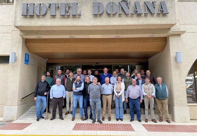 Representantes de la Asociación Española del Girasol (AEG).