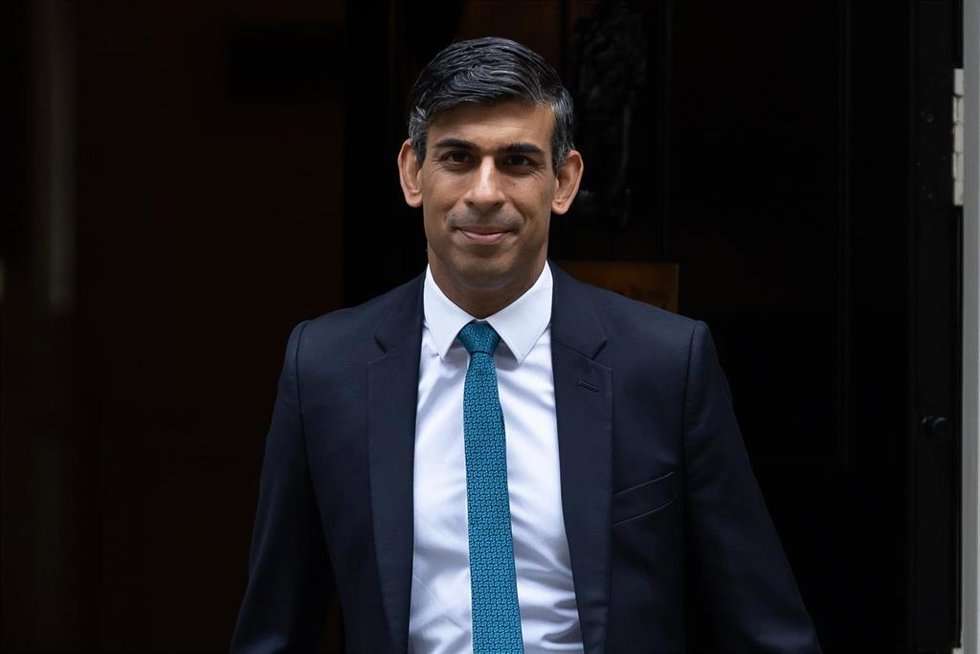 El primer ministro británico, Rishi Sunak