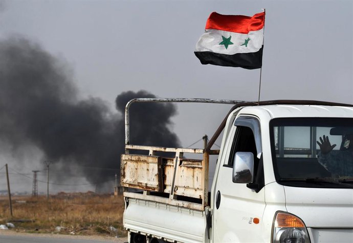 Archivo - Bandera siria (Archivo)