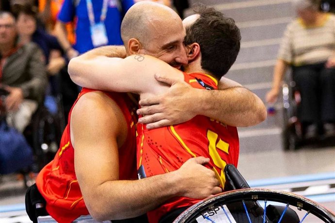 La selección española masculina de baloncesto en silla de ruedas se clasifica para los Juegos de 2024.