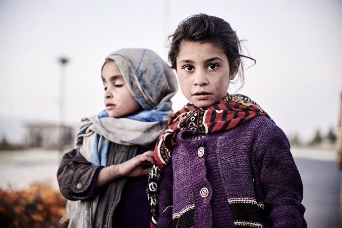 Archivo - Imagen de archivo de niñas en Afganistán 