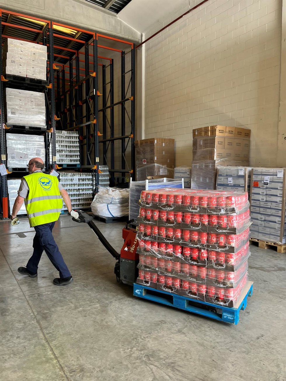 Mercadona ha donado 162,84 toneladas de alimentos a entidades sociales en Aragón durante la primera mitad de 2023.
