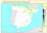 Foto: El déficit de lluvias acumulado en España desde el 1 de octubre de 2022 al 15 de agosto de 2023 se eleva al 17%
