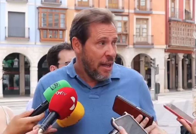 El presidente del Grupo Municipal Socialista en el Ayuntamiento de Valladolid, Óscar Puente.