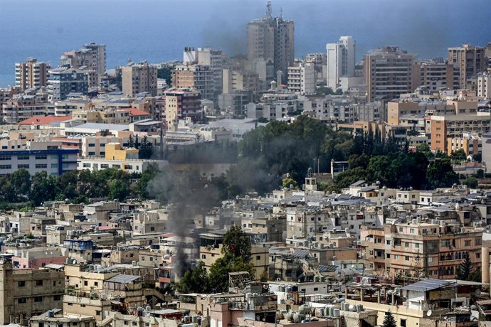Combates en el campo de refugiados palestino de Ain al Hilweh (Líbano)