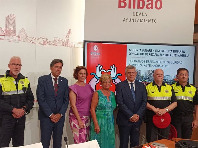 Presentación del dispositivo de seguridad y limpieza de Aste Nagusia
