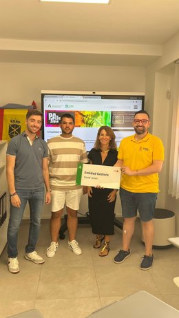 Inauguración del Centro de Información Juvenil en el municipio de Pechina