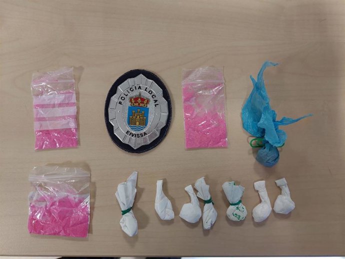 Drogas incautadas por la Policía Local de Ibiza