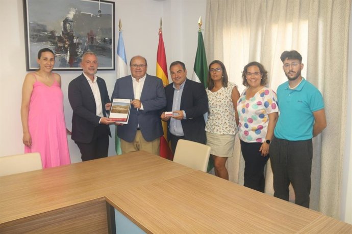 Visita de la Diputación de Granada al Ayuntamiento de Güéjar Sierra