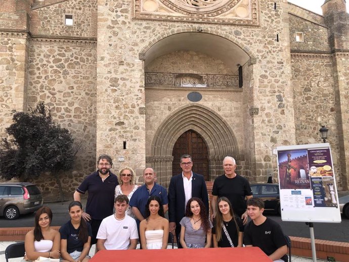 Presentación de la representación teatral de 'Las dos Reinas' que albergará Talavera.