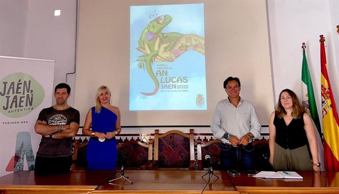 Presentación del cartel de la Feria de San Lucas 2023.