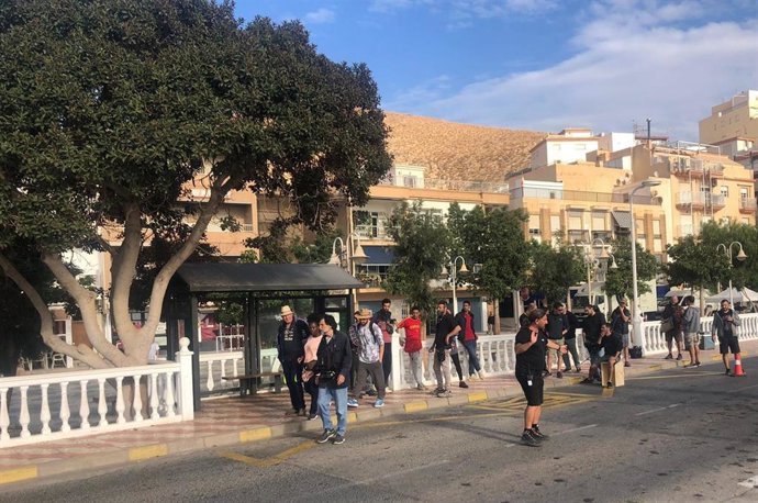 Rodaje de 'Cerrar los ojos', de Víctor Erice