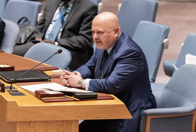 Archivo - El fiscal jefe del Tribunal Penal Internacional, Karim Khan