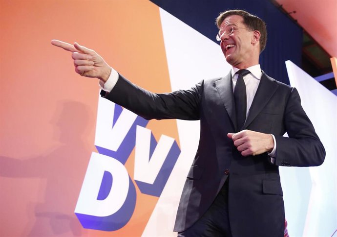 Archivo - El dimitido primer ministro de Países Bajos Mark Rutte