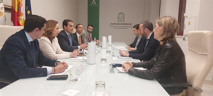 Nieto, en el Consejo Andaluz de Fundaciones.