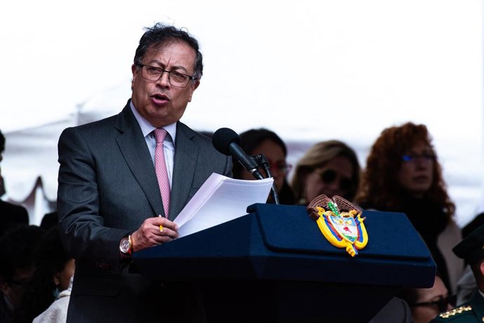 El presidente de Colombia, Gustavo Petro.