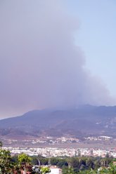 Foto: Canarias declara la calidad del aire como 'desfavorable' en los municipios afectados por el incendio