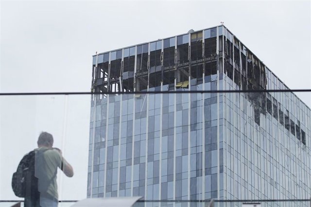 Un ataque con drones ucranianos en Moscú, Rusia (Archivo)