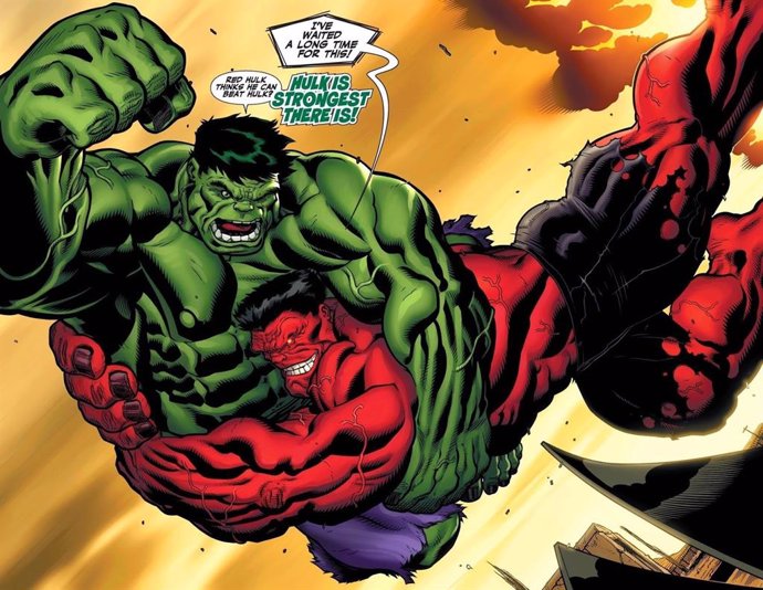 Así iba a ser El Increíble Hulk 2, una película salvaje con Hulk Gris y dos Hulks Rojos