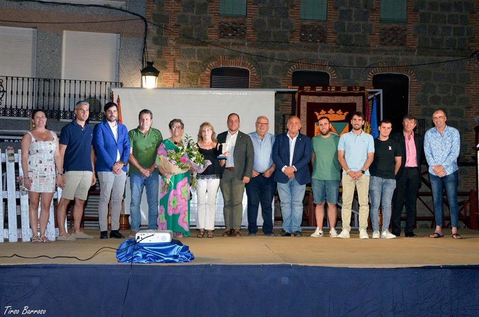 Entrega de los Premios Deza de Poesía de Castillo de Bayuela (Toledo).