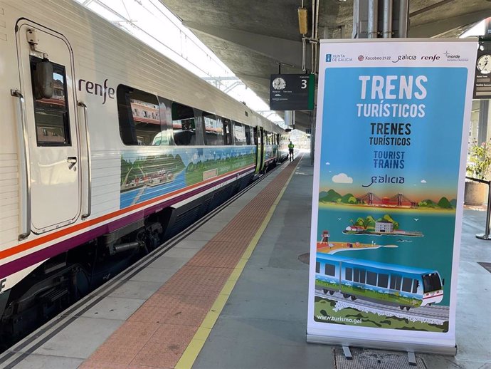 Archivo - Presentación de la novena temporada de los Trenes Turísticos de Galicia