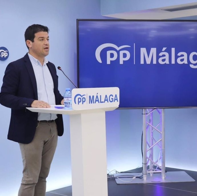 El coordinador general del PP de Málaga, Cristóbal Ortega