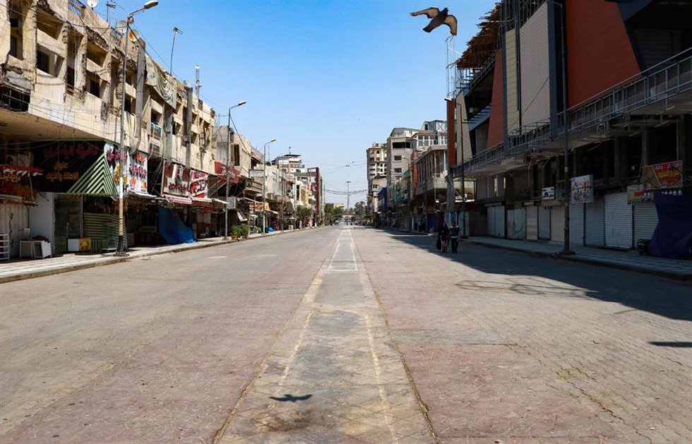 Archivo - Una calle en Bagdad, Irak (Archivo)